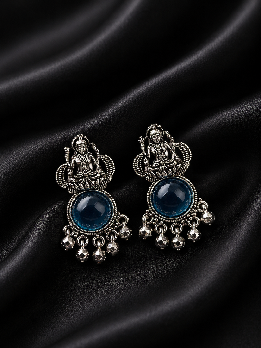 Devi Oxidised Earrings