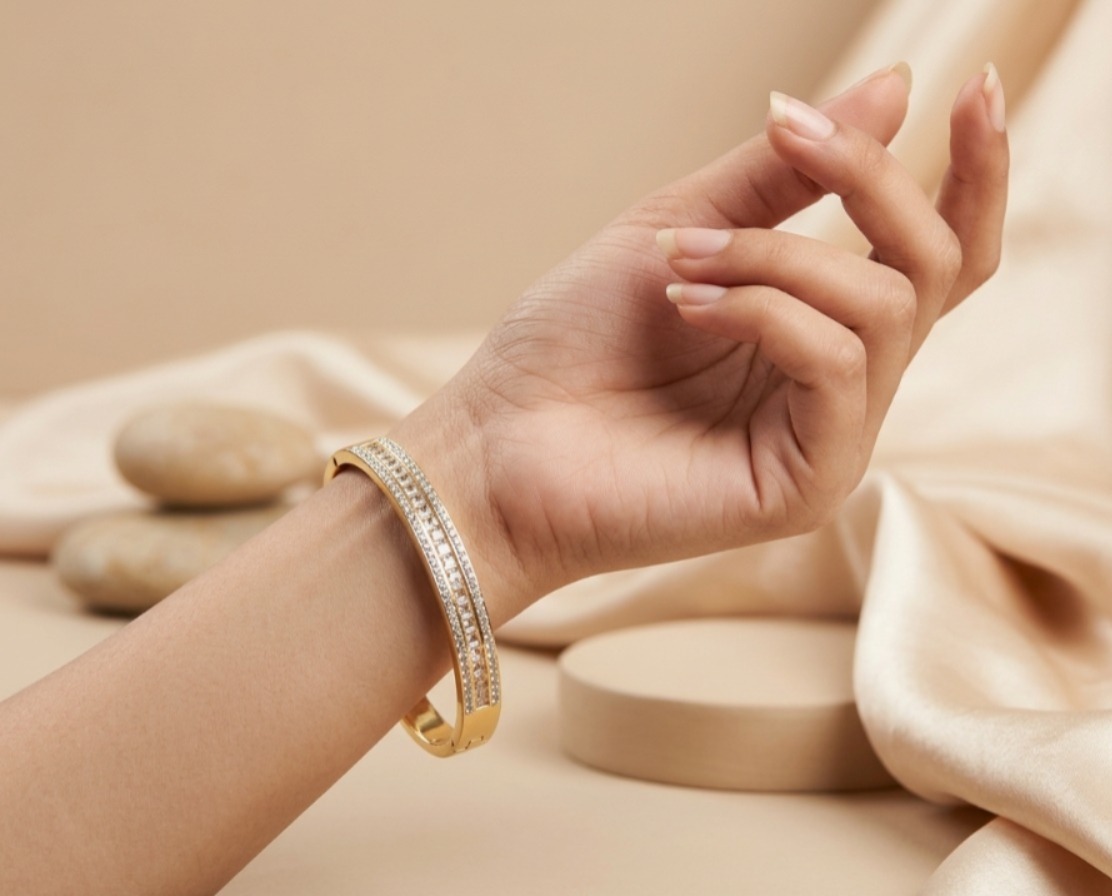 Crystal Veil Bangle - Image 2