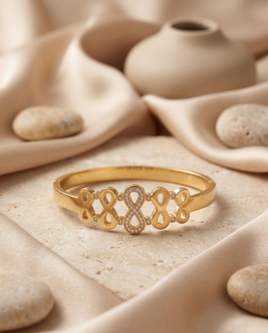 Twin Infinity Bracelet