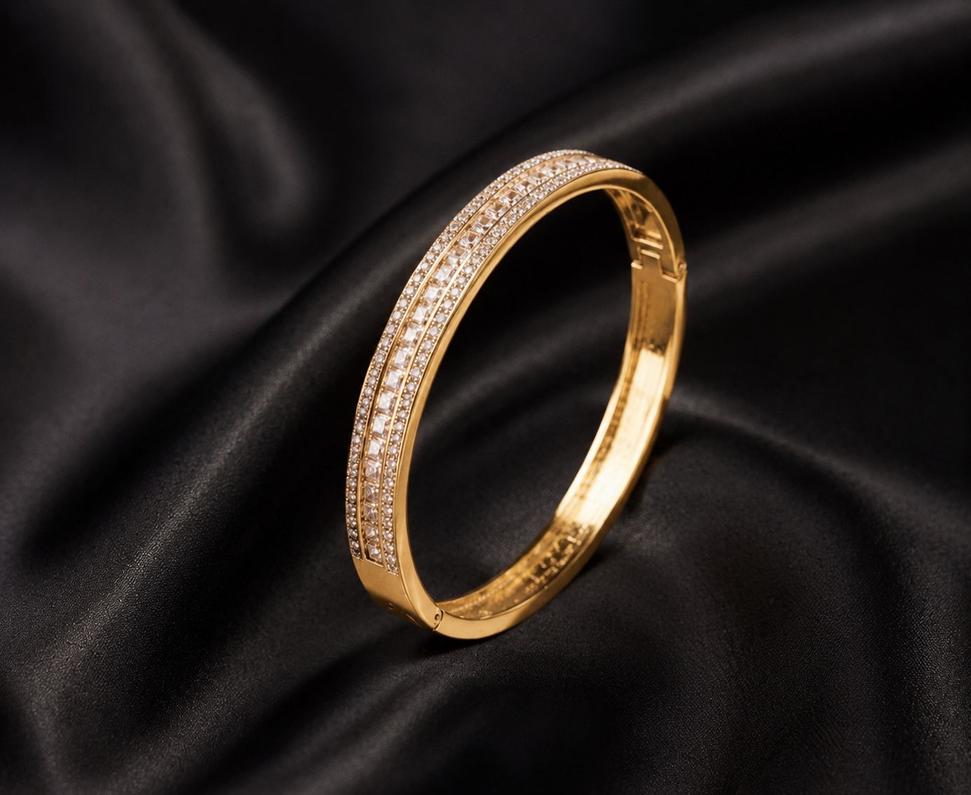 Celestia Crystal Bangle