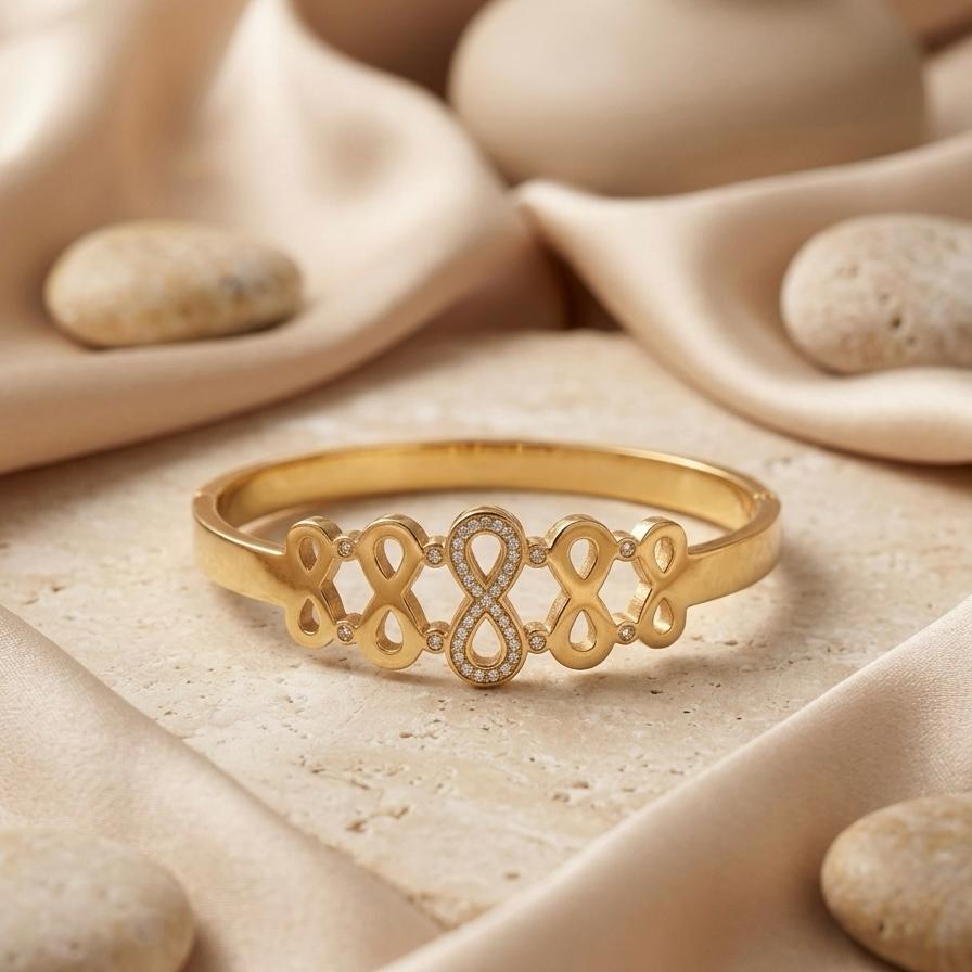 Twin Infinity Bracelet