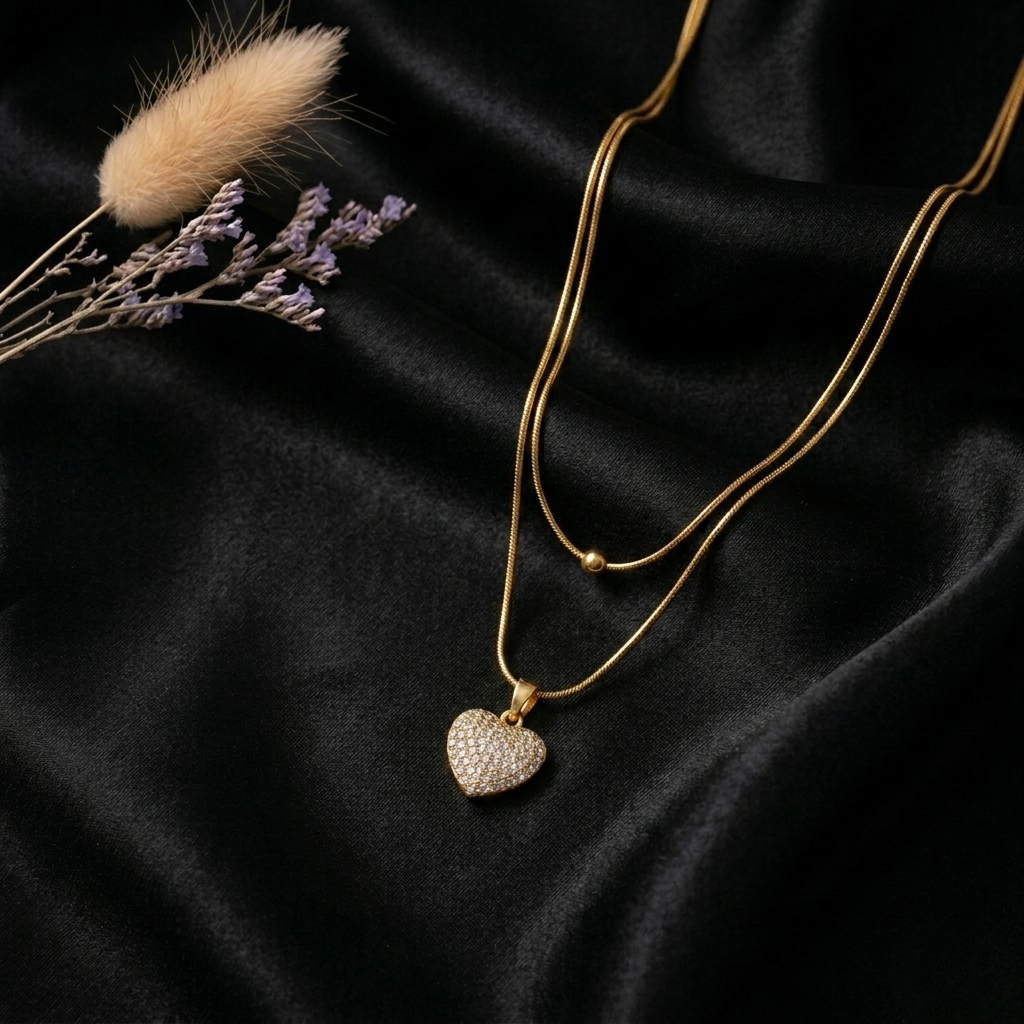 Eternal Glow Heart Necklace