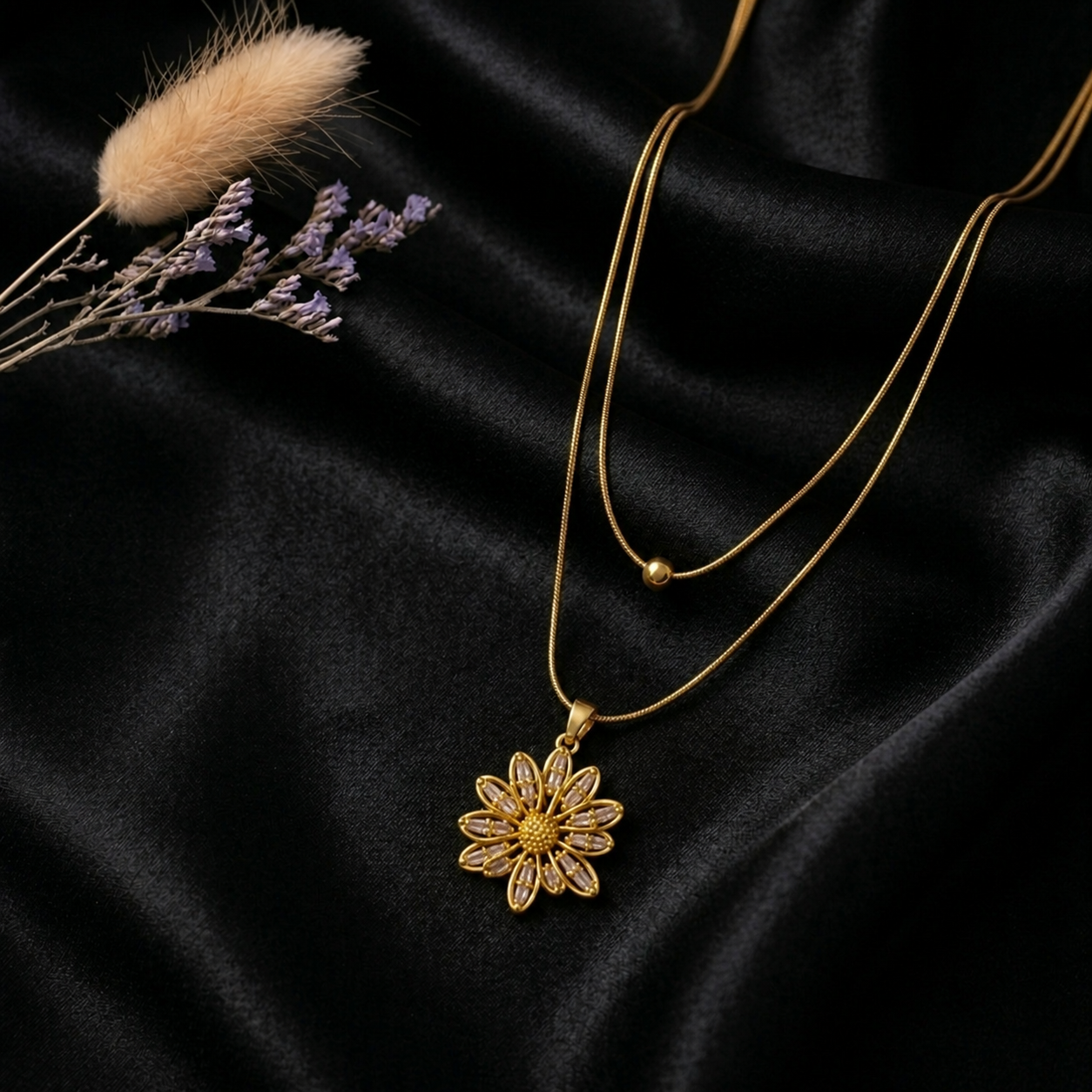Sunbeam Blossom Necklace