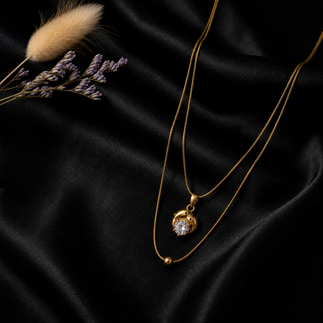 Moon Drop Necklace